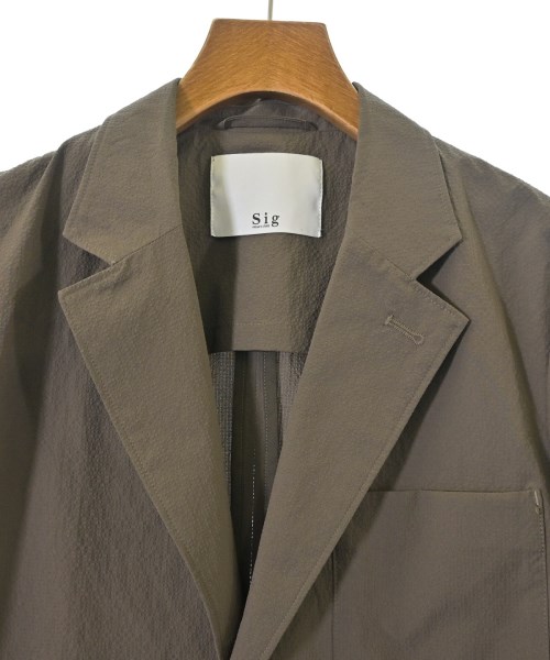 Sig FREAK'S STORE（シグフリークスストア）テーラードジャケット 茶 サイズ:M メンズ/2200661229057