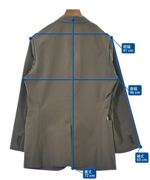 Sig FREAK'S STORE（シグフリークスストア）テーラードジャケット 茶 サイズ:M メンズ/2200661229057