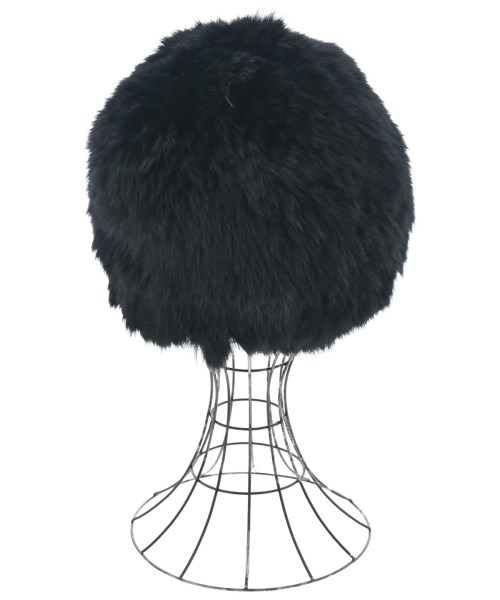 StretchFur（ストレッチファー）ニットキャップ・ビーニー 黒 サイズ:- レディース/2200639399010