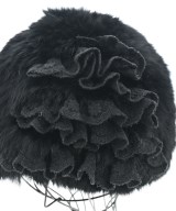 StretchFur（ストレッチファー）ニットキャップ・ビーニー 黒 サイズ:- レディース/2200639399010