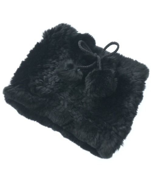 StretchFur(ストレッチファー)マフラー 黒 サイズ:-/2200659468086