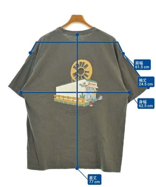 Supermarket（スーパーマーケット）Tシャツ・カットソー グレー サイズ:F メンズ/2200649228096