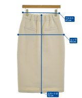 SYSORUS（シソラス）ロング・マキシ丈スカート 白 サイズ:38(M位) レディース/2200662450047