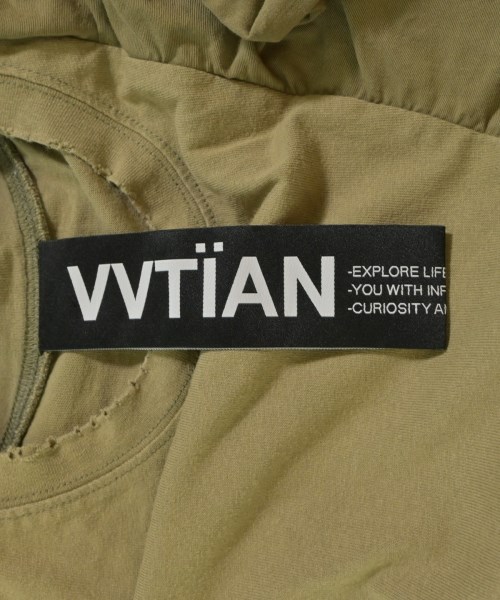 VVTIAN（ヴィヴィティアン）Tシャツ・カットソー カーキ サイズ:M レディース/2200614925029