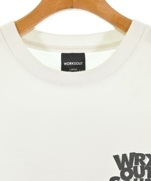 WORKSOUT（ワークスアウト）Tシャツ・カットソー 白 サイズ:L メンズ/2200721149028