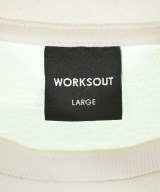 WORKSOUT（ワークスアウト）Tシャツ・カットソー 白 サイズ:L メンズ/2200721149028