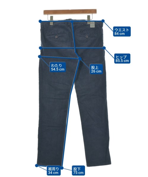 YES ZEE（イエスズィー）チノパン 紺 サイズ:32(L位) メンズ/2200649743049