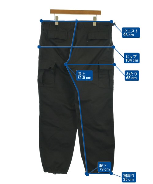 YMCLKY（ワイエムシーエルケーワイ）カーゴパンツ 黒 サイズ:L メンズ/2200619808044