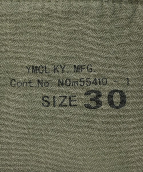 YMCLKY（ワイエムシーエルケーワイ）カーゴパンツ カーキ サイズ:30(M位) メンズ/2200724856237