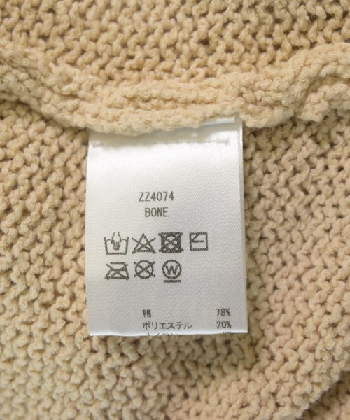 ZULU&ZEPHYR（ズールーアンドゼファー）ワンピース ベージュ サイズ:38(M位) レディース/2200727940032