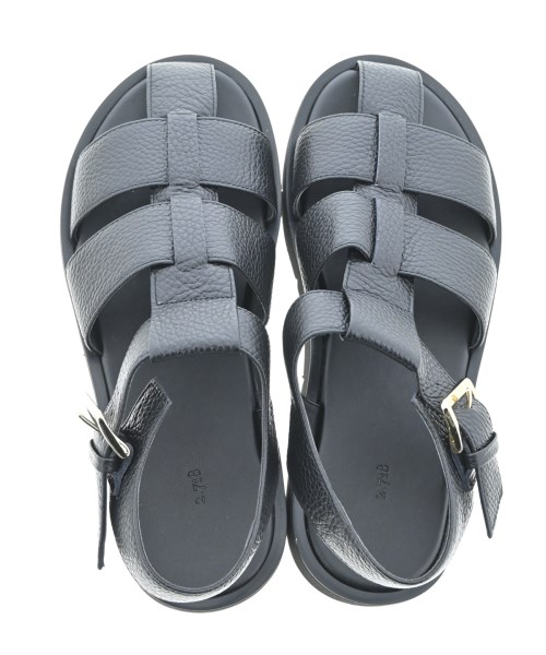 2.718（ニーテンナナイチハチ）サンダル 黒 サイズ:EU37(23.5cm位) レディース/2200632654048