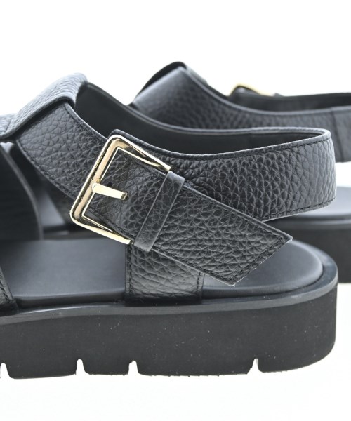 2.718（ニーテンナナイチハチ）サンダル 黒 サイズ:EU37(23.5cm位) レディース/2200632654048