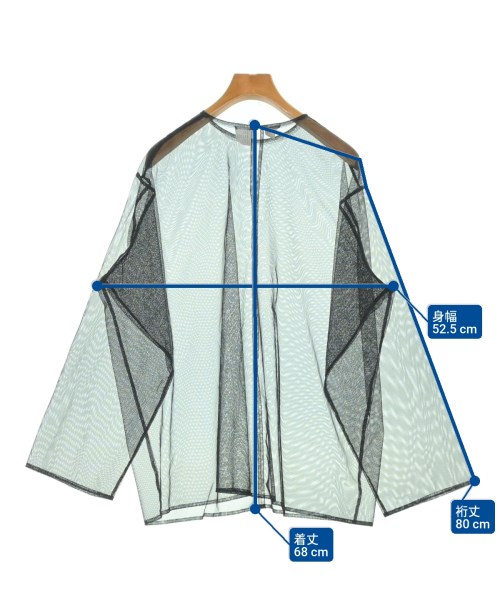 10（テン）ブラウス 紺 サイズ:36(S位) レディース/2200619359065