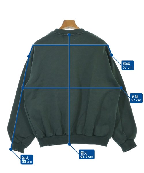 altared（オルタード）スウェット 緑 サイズ:2(M位) メンズ/2200647113035