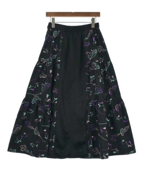 Arobe（アローブ）ロング・マキシ丈スカート 黒 サイズ:2(M位) レディース/2200662371069