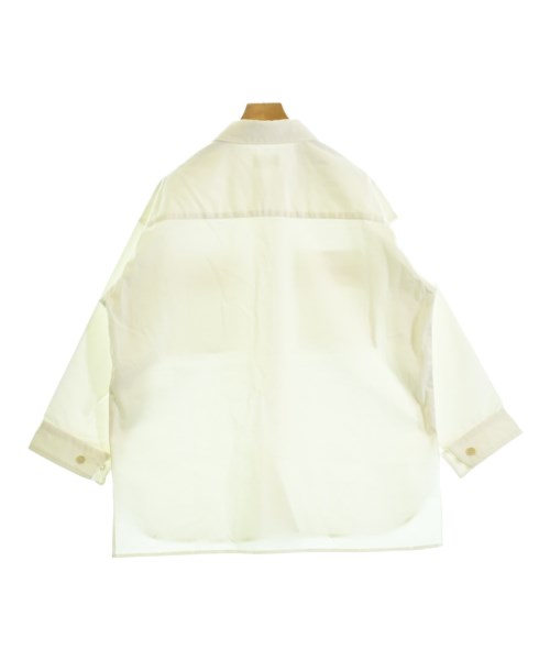 blue serge（ブルーサージ）カジュアルシャツ 白 サイズ:2(M位) レディース/2200656970131