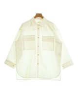 blue serge（ブルーサージ）カジュアルシャツ 白 サイズ:2(M位) レディース/2200656970131