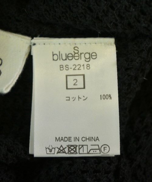blue serge（ブルーサージ）ワンピース 黒 サイズ:2(M位) レディース/2200714609072