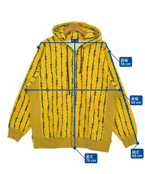 COTTON PAN（コットンパン）パーカー 黄 サイズ:2(M位) メンズ/2200683365108