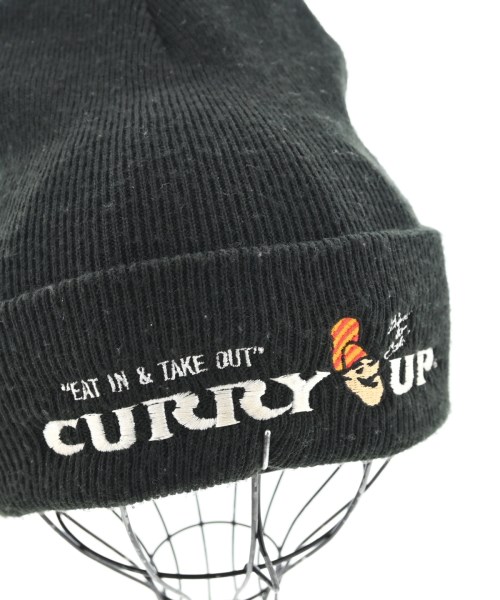 CURRY UP（カリーアップ）ニットキャップ・ビーニー 黒 サイズ:- メンズ/2200722860069