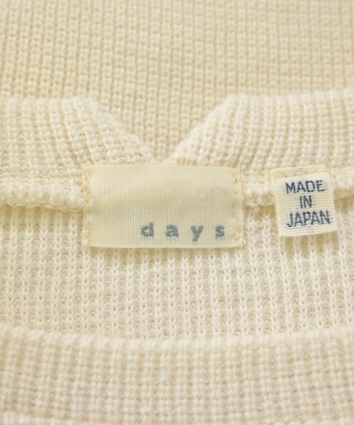 DAYS（デイズ）ニット・セーター 白 サイズ:M-L レディース/2200673131034
