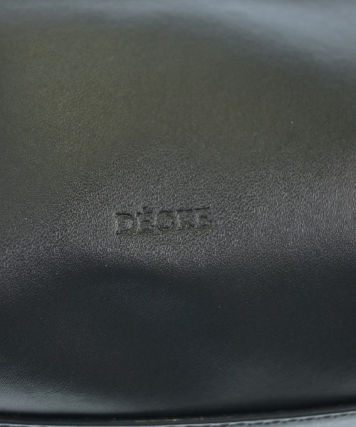 DECKE（デッケ）ショルダーバッグ 黒 サイズ:- レディース/2200615700021