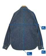 DELUXEWARE（デラックスウエア）カジュアルシャツ 青 サイズ:-(L位) メンズ/2200621347043