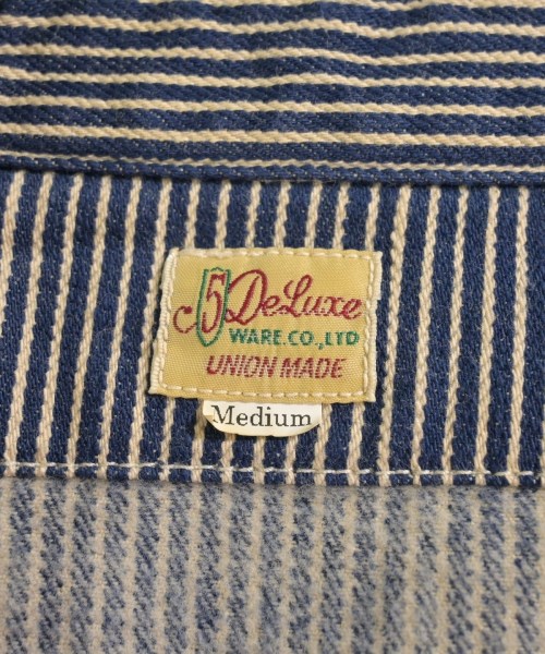 DELUXEWARE（デラックスウエア）カジュアルシャツ 青 サイズ:M メンズ/2200621347050