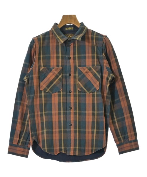 DELUXEWARE(デラックスウエア)カジュアルシャツ 青 サイズ:M/2200665269080