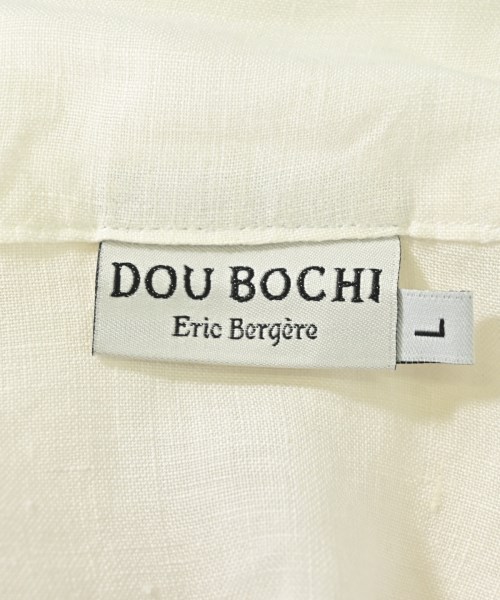 DOU BOCHI Eric Bergere（ドゥボキエリックベルジェール）カジュアルシャツ 白 サイズ:L メンズ/2200696778148