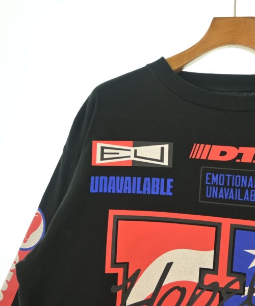 EMOTIONALLY UNAVAILABLE（エモーショナリーアンアベイラブル）Tシャツ・カットソー 黒 サイズ:M メンズ/2200636158016