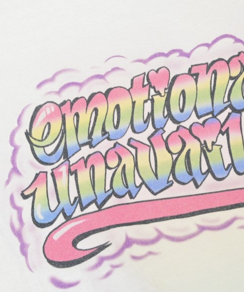 EMOTIONALLY UNAVAILABLE（エモーショナリーアンアベイラブル）Tシャツ・カットソー 白 サイズ:-(L位) メンズ/2200626582159