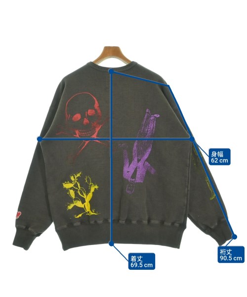 EMOTIONALLY UNAVAILABLE（エモーショナリーアンアベイラブル）スウェット グレー サイズ:M メンズ/2200675256070