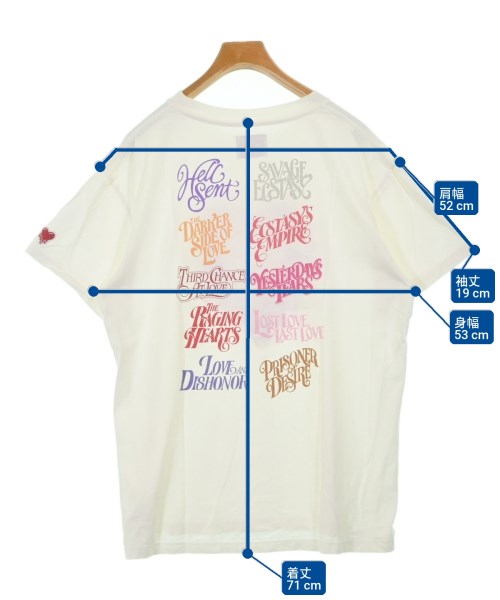 EMOTIONALLY UNAVAILABLE（エモーショナリーアンアベイラブル）Tシャツ・カットソー 白 サイズ:XL メンズ/2200698986206