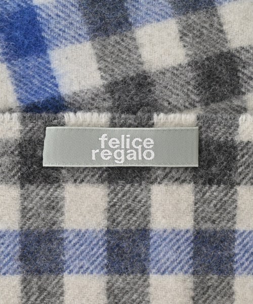 felice regalo（フェリーチェレガーロ）マフラー 白 サイズ:- レディース/2200676783131