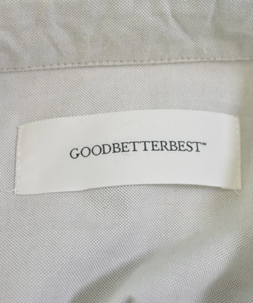 GOODBETTERBEST（グッドベターベスト）カジュアルシャツ グレー サイズ:ONE メンズ/2200665221057