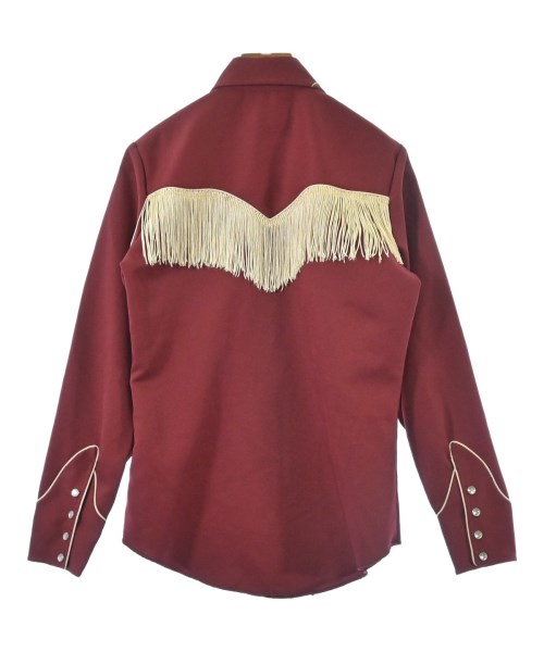 H BAR C（エイチバーシー）カジュアルシャツ 赤 サイズ:30(L位) レディース/2200621004014