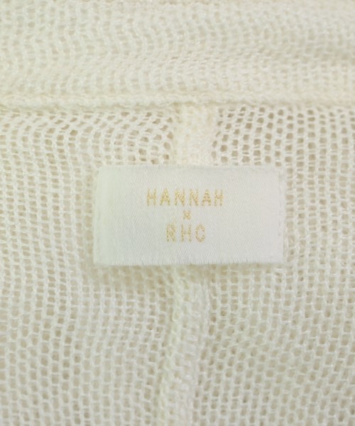 HANNAH（ハンナ）カジュアルジャケット 白 サイズ:S レディース/2200624792017