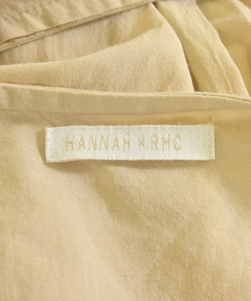 HANNAH（ハンナ）シャツワンピース ベージュ サイズ:XS レディース/2200686829102