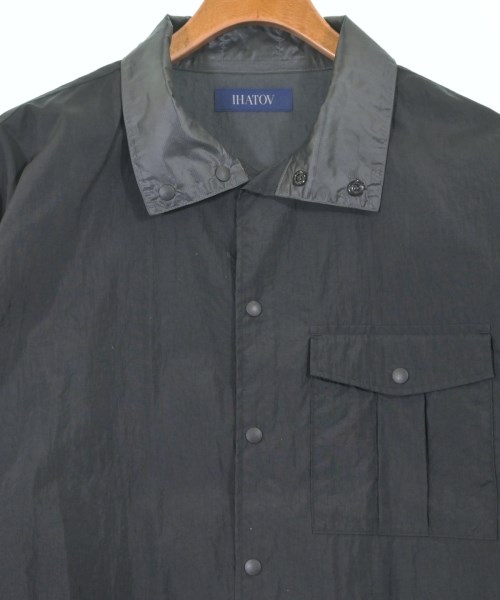 IHATOV（イーハトーヴ）カジュアルシャツ 黒 サイズ:S メンズ/2200627316029
