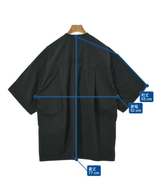 IHATOV（イーハトーヴ）カジュアルシャツ 黒 サイズ:1(S位) レディース/2200673482037