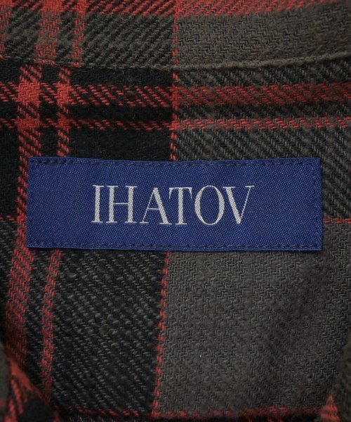 IHATOV（イーハトーヴ）カジュアルシャツ 赤 サイズ:M メンズ/2200691399027