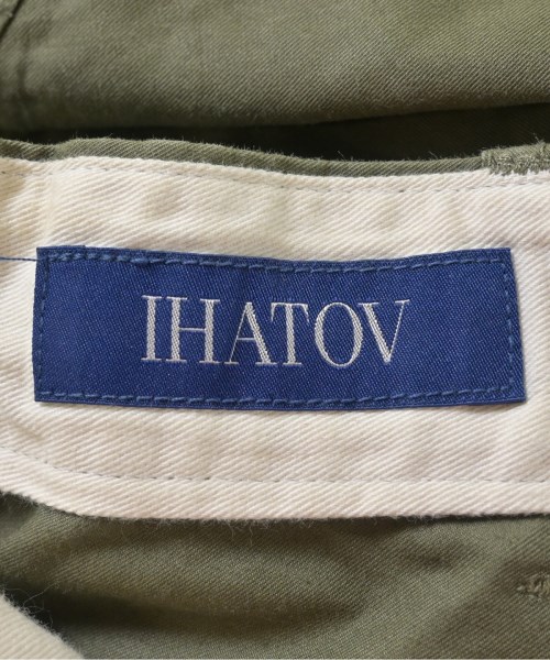 IHATOV（イーハトーヴ）カーゴパンツ カーキ サイズ:S メンズ/2200691399065