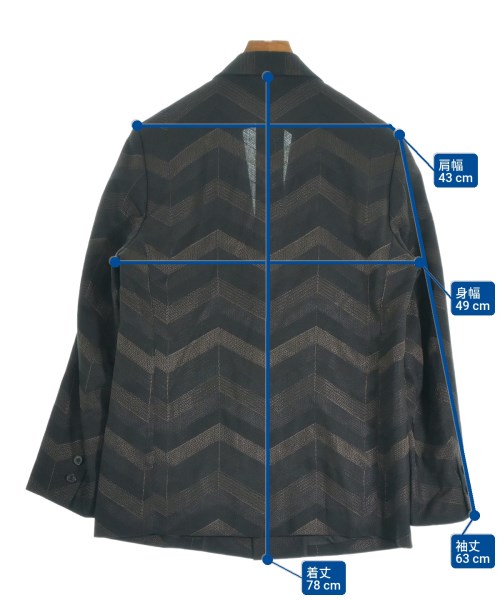 IRENISA（イレニサ）カジュアルジャケット 黒 サイズ:2(M位) メンズ/2200612527300