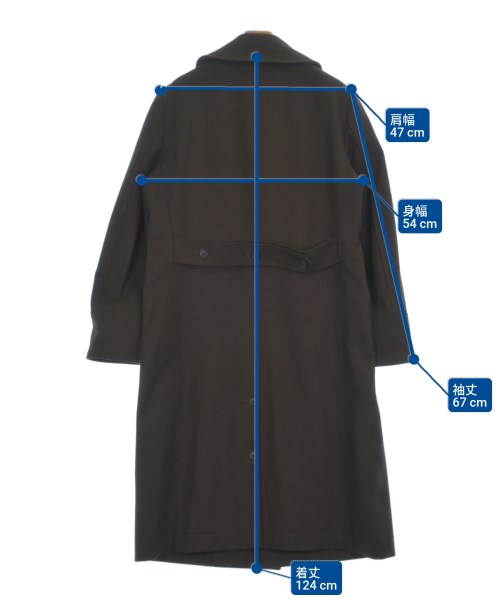 IRENISA（イレニサ）ピーコート 茶 サイズ:3(L位) メンズ/2200625072040