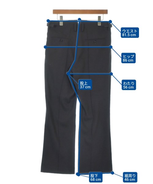 IRENISA（イレニサ）スラックス 黒 サイズ:2(M位) メンズ/2200679524045