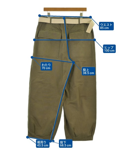 IRENISA（イレニサ）チノパン カーキ サイズ:2(M位) メンズ/2200645344011