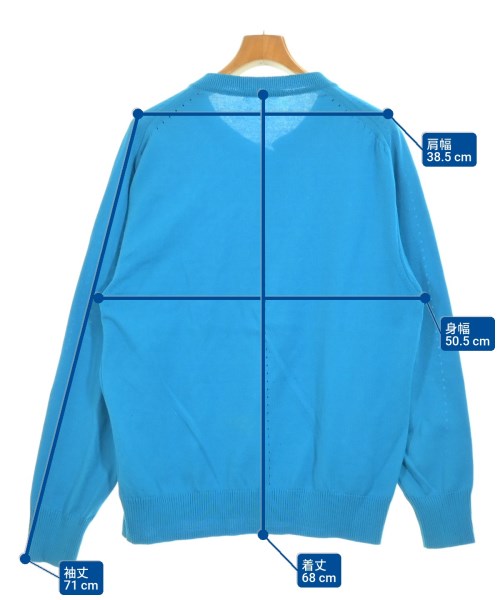 IRENISA（イレニサ）ニット・セーター 青 サイズ:2(M位) メンズ/2200652490022