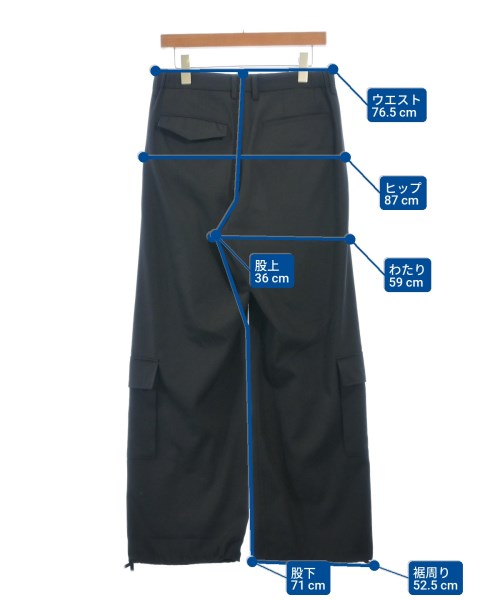 IRENISA（イレニサ）カーゴパンツ 黒 サイズ:3(L位) メンズ/2200653432076