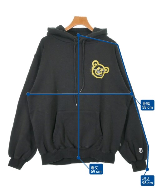 ISTKUNST（イストクンスト）パーカー 黒 サイズ:L レディース/2200615362014